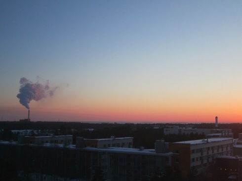 finnish sunset