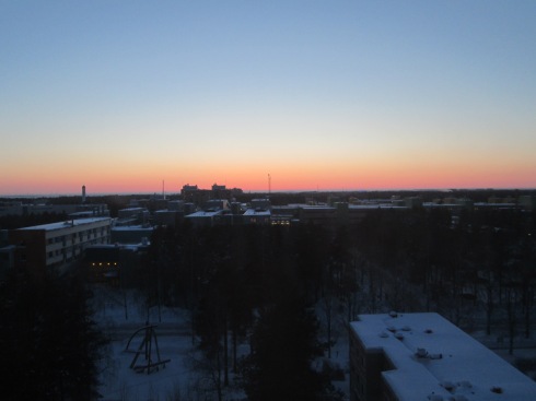 finnish sunset